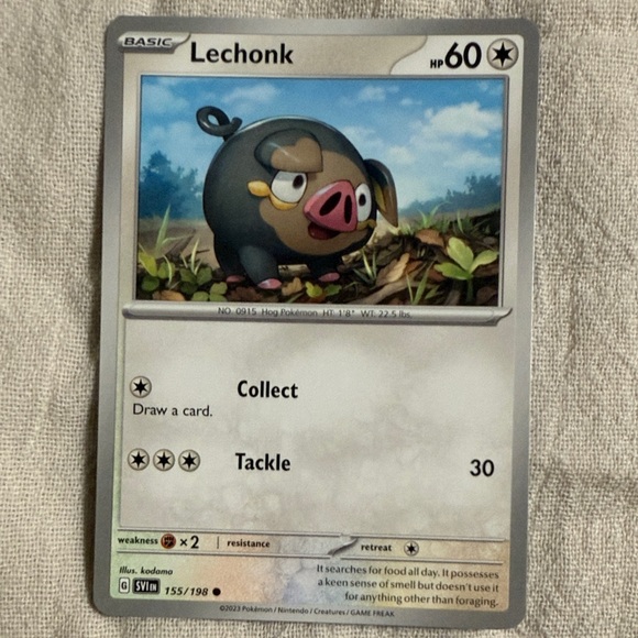 8 Pokemon Trading Cards - Grass and Normal - Picture 8 of 9